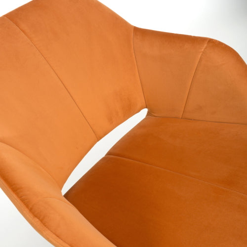 Nero Brushed Velvet Dining Chairs