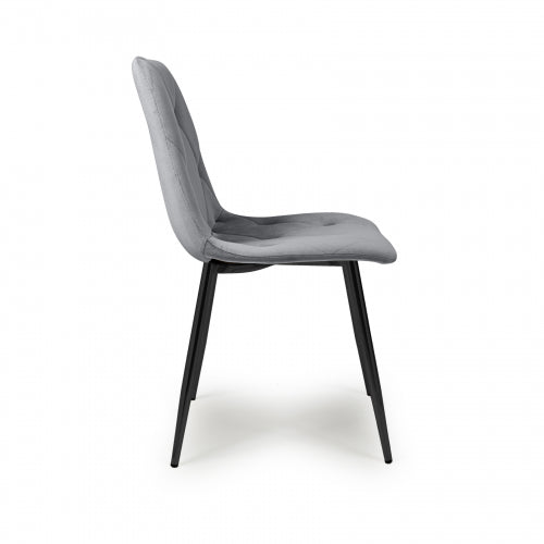 Vernon Brushed Velvet Dining Chairs
