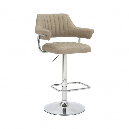 Cortez Leather Effect Bar Stools
