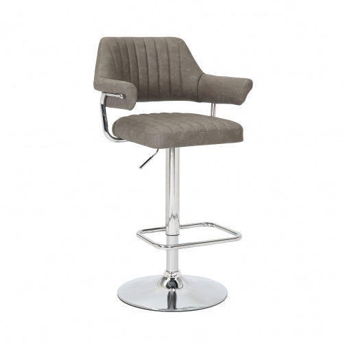 Cortez Leather Effect Bar Stools