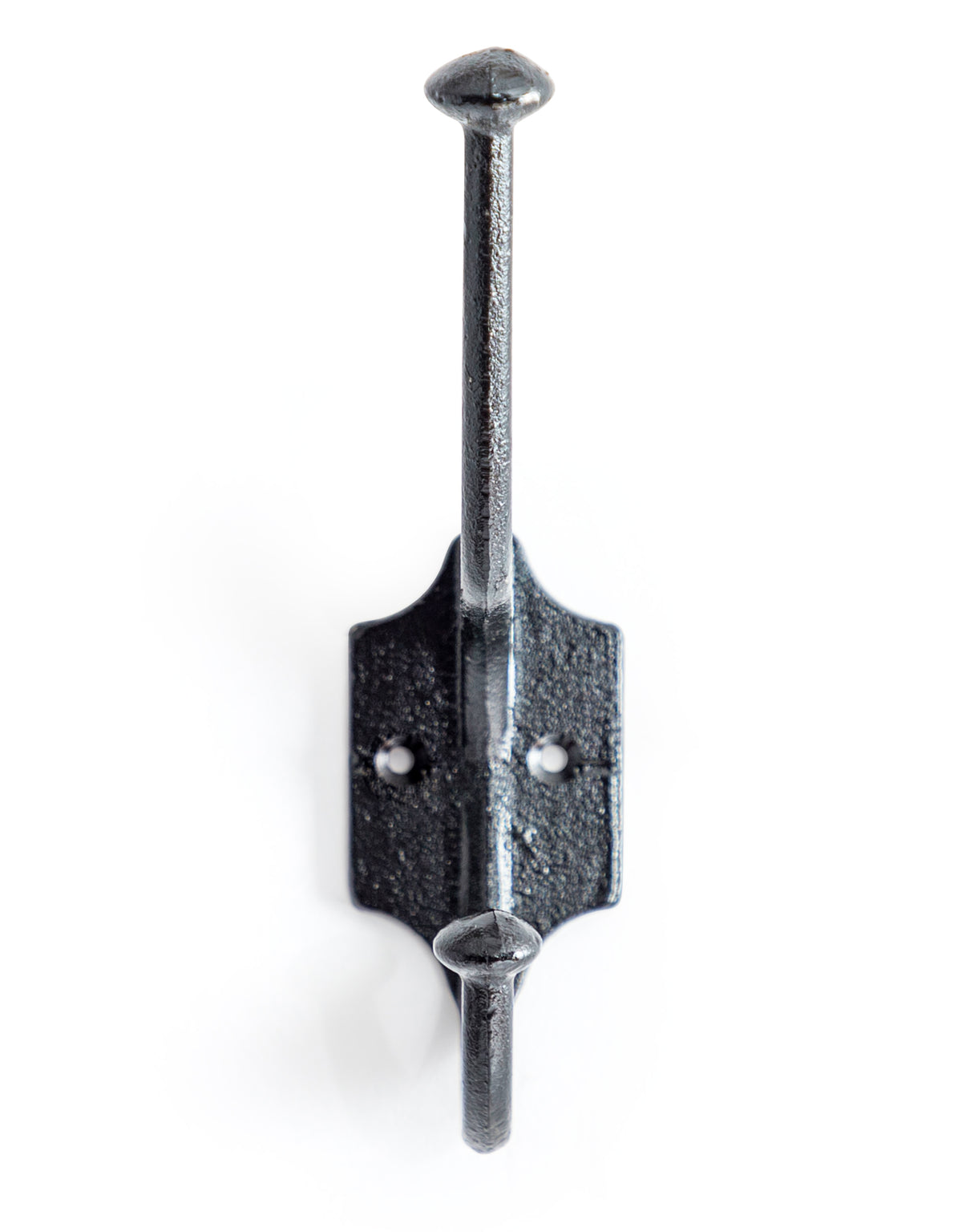 Cast Iron Industrial Black Coat Hook