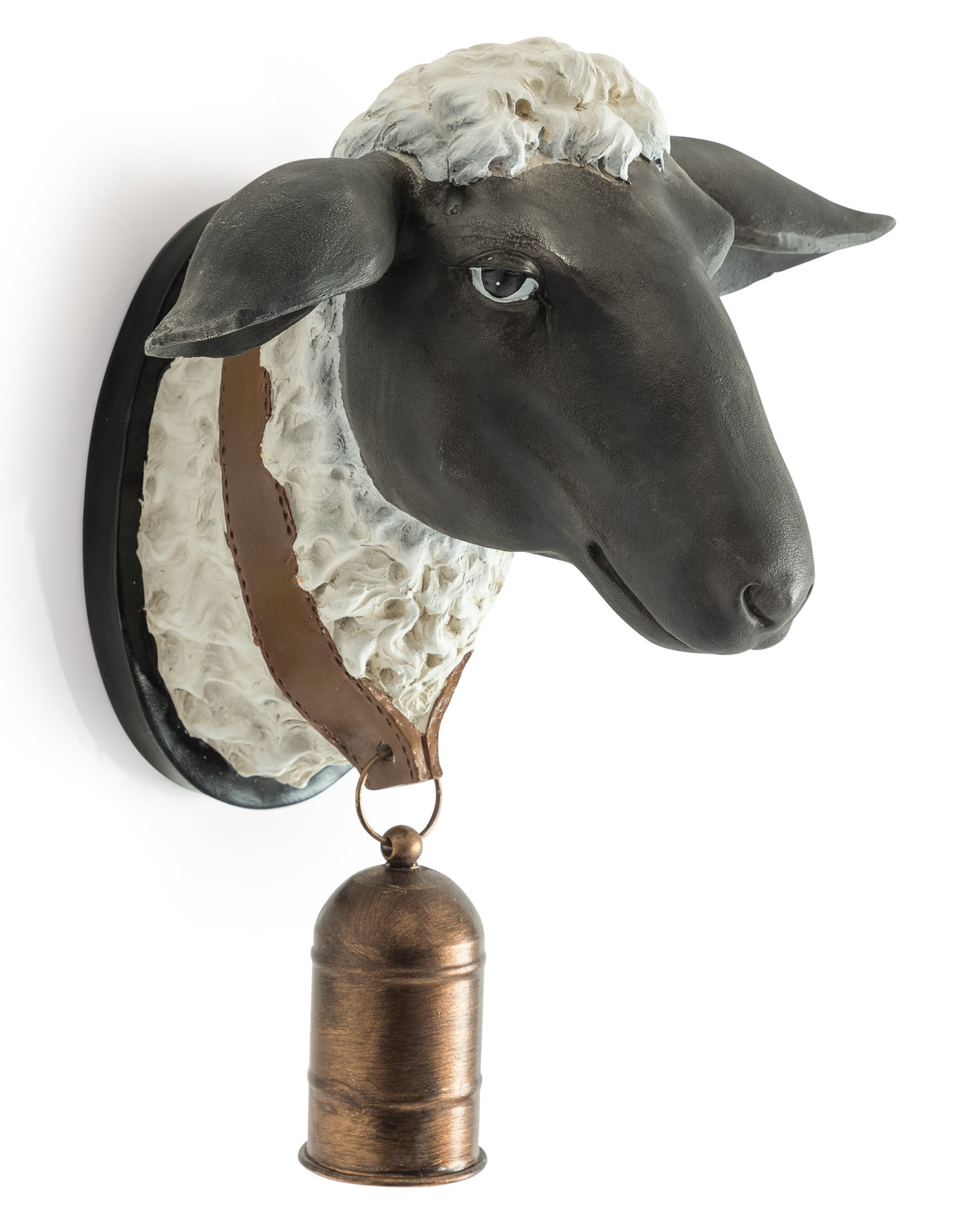 Large Sheep with Bell Wall Head