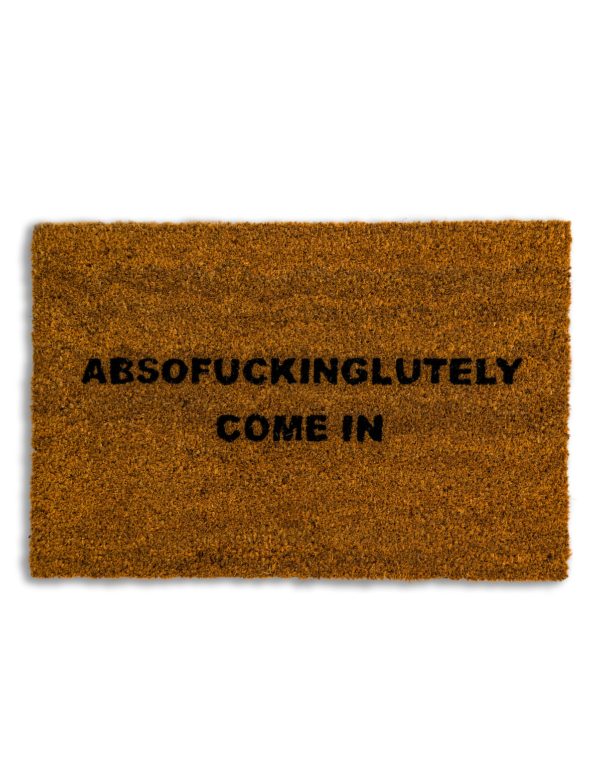 "Absofuckinglutely" Doormat