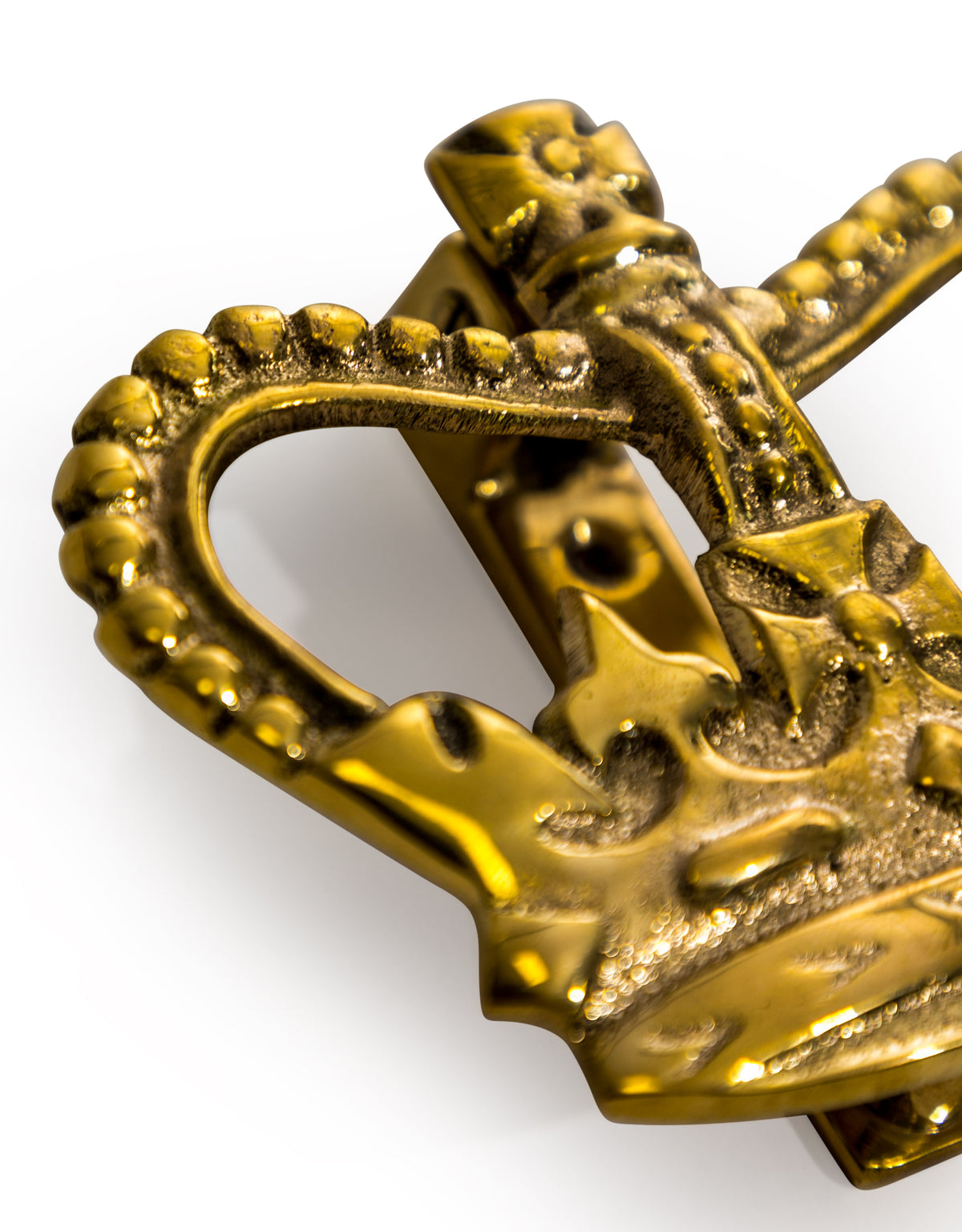 Brass Royal Crown Door Knocker