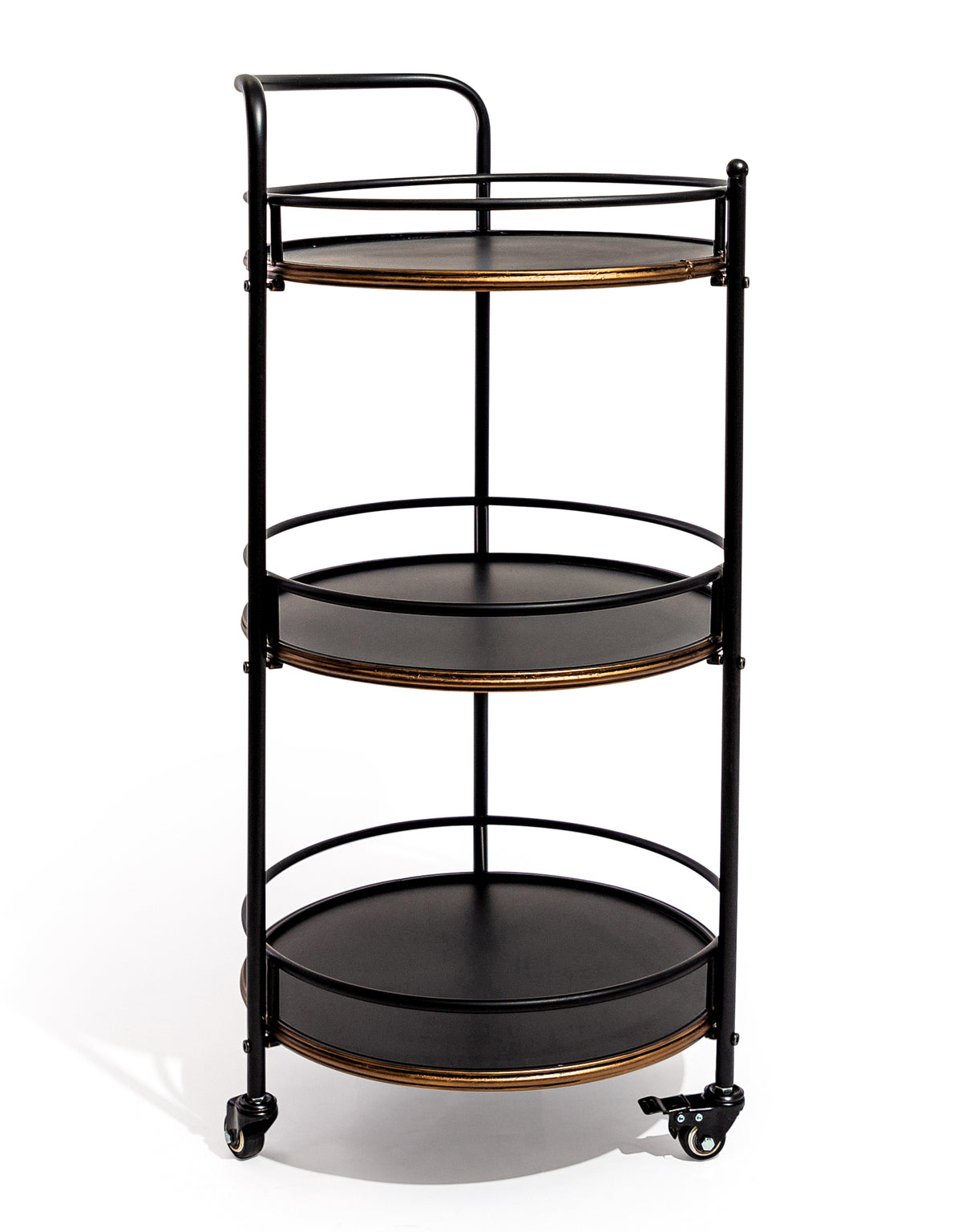 Antiqued Metal Drinks Trolley