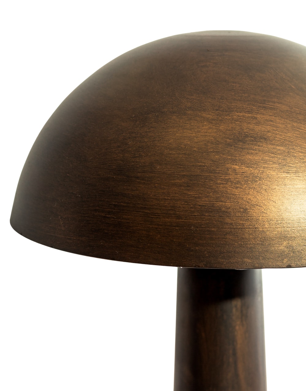 Antique Bronze Large Mushroom Floor Lamp