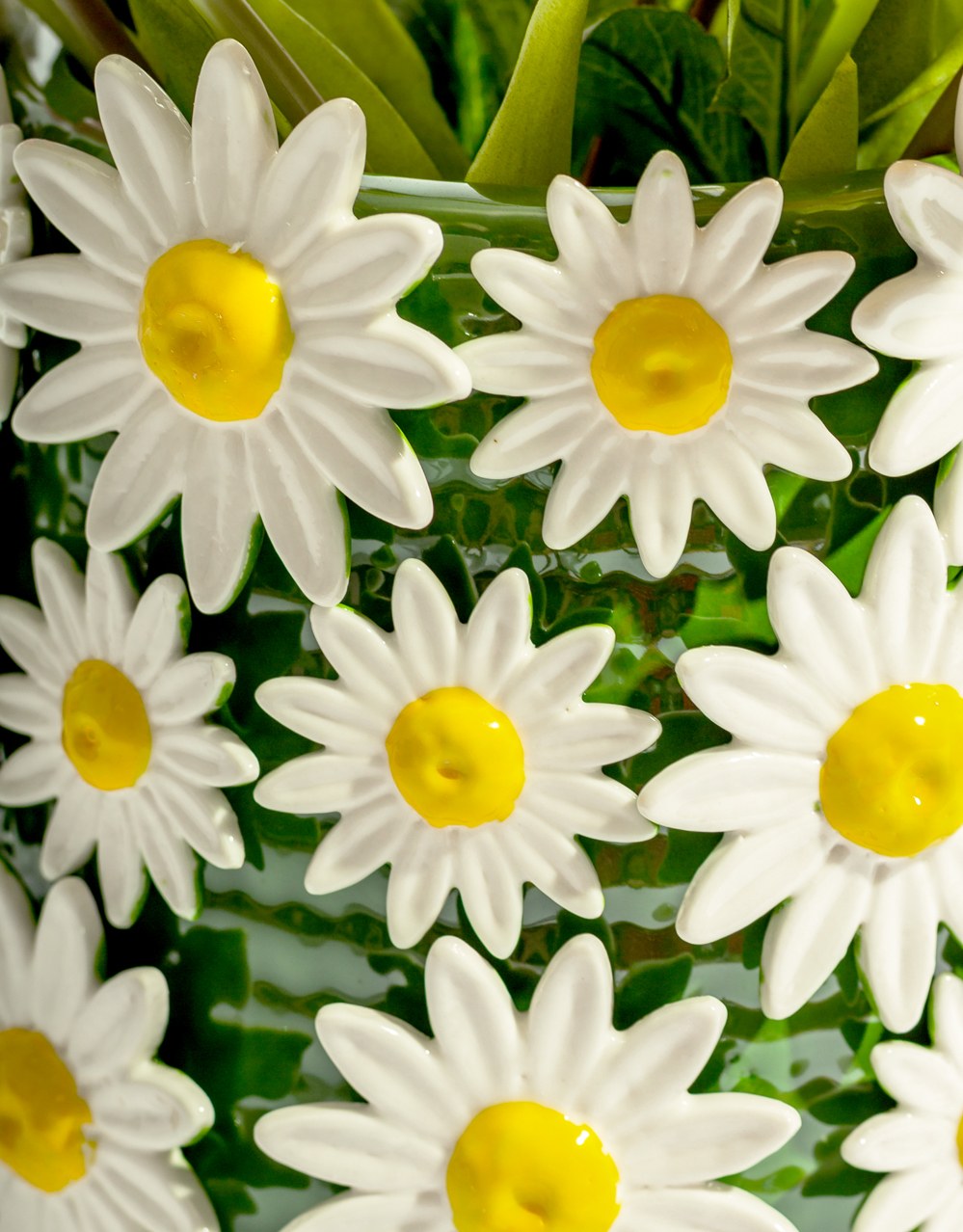 Ceramic Large Multi Daisy Vase