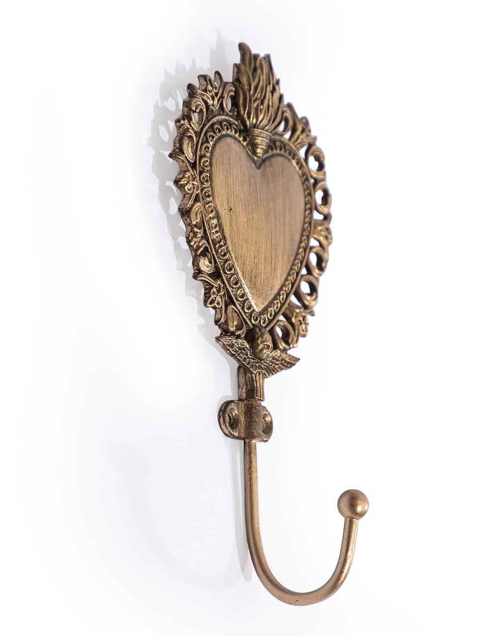 Gold "Sacred Heart" Coat Hook