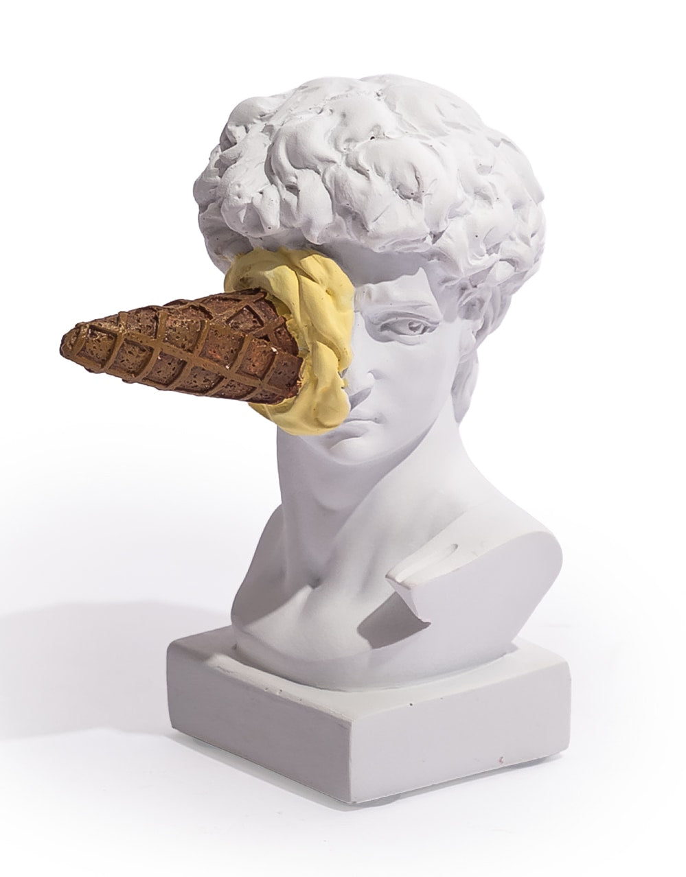 Medium David Ice Cream Decorative Bust