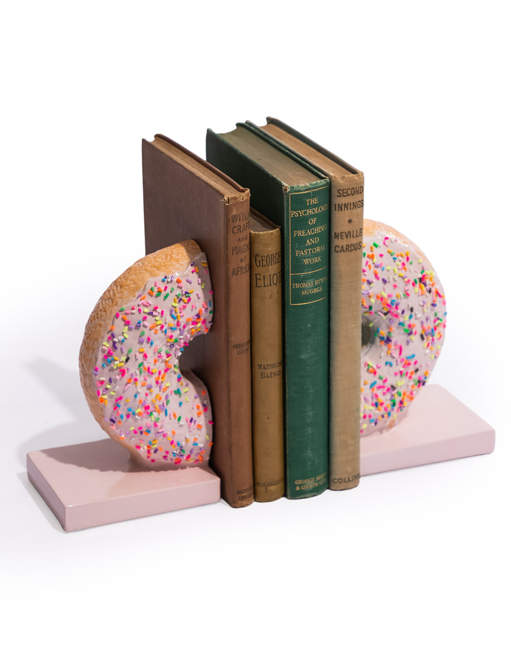 Set of Doughnut Bookends