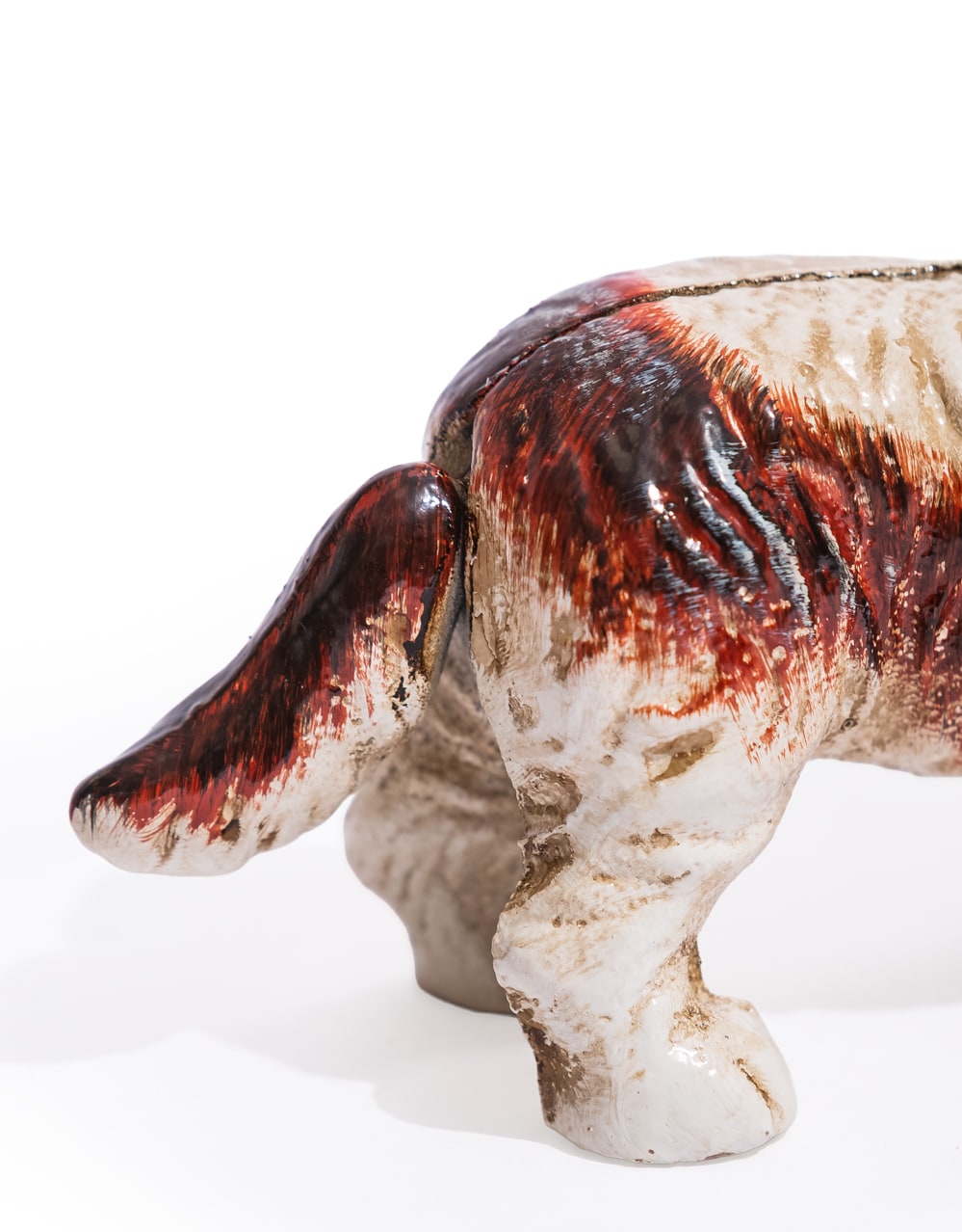 Cast Iron Springer Spaniel Dog Coin Bank