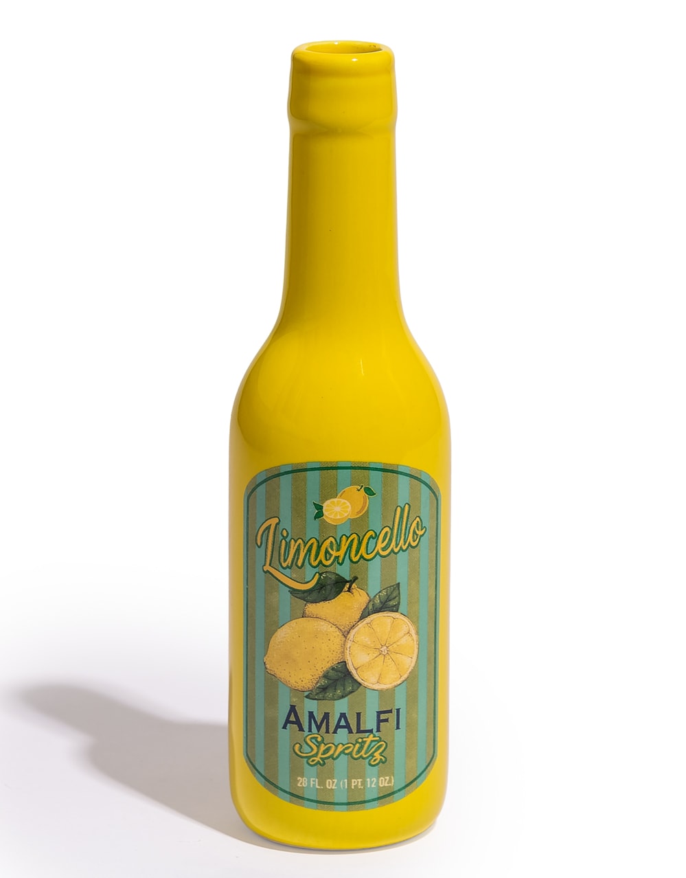 Limoncello Bottle Ceramic Stem Vase
