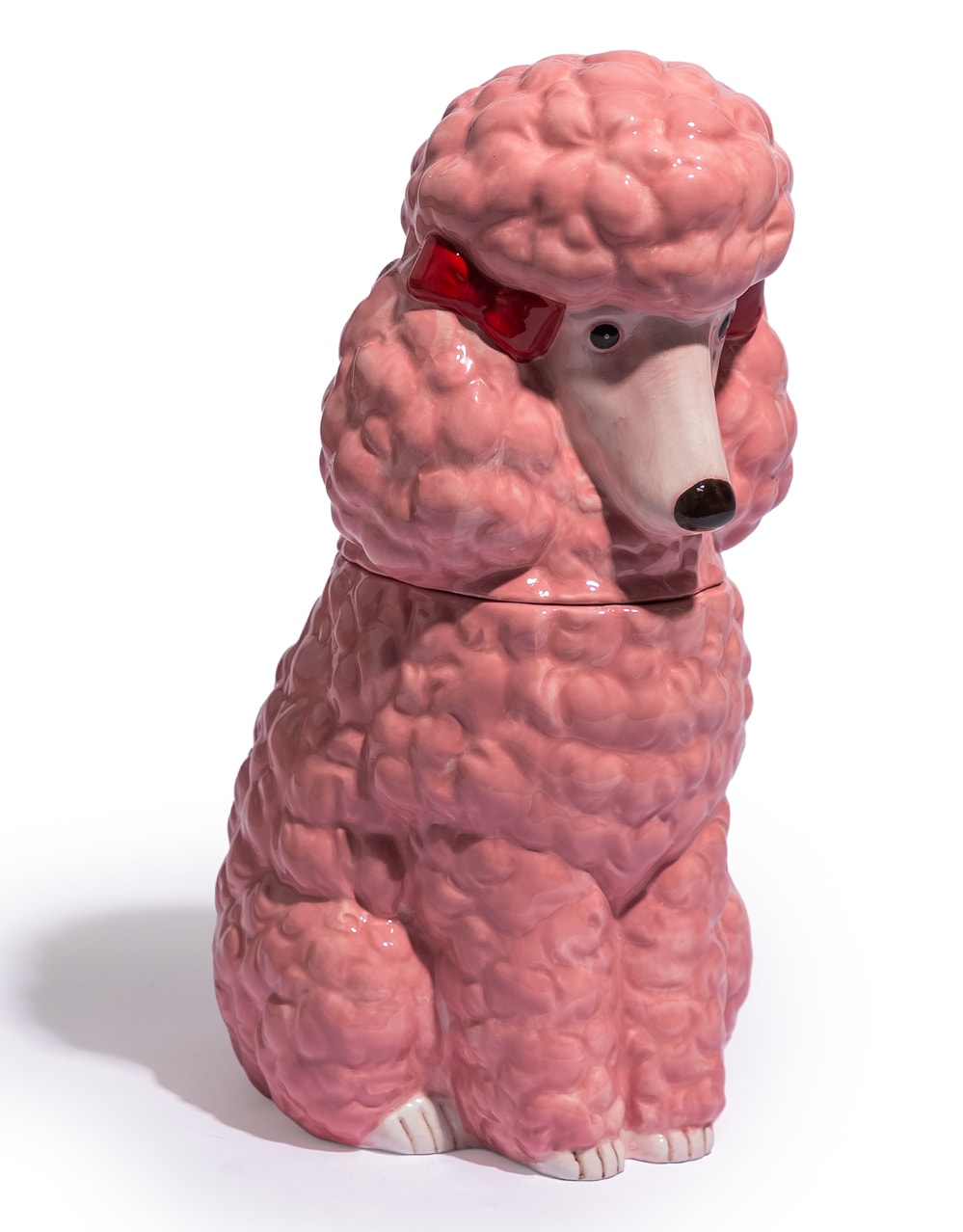 Pink Poodle Storage / Cookie Jar