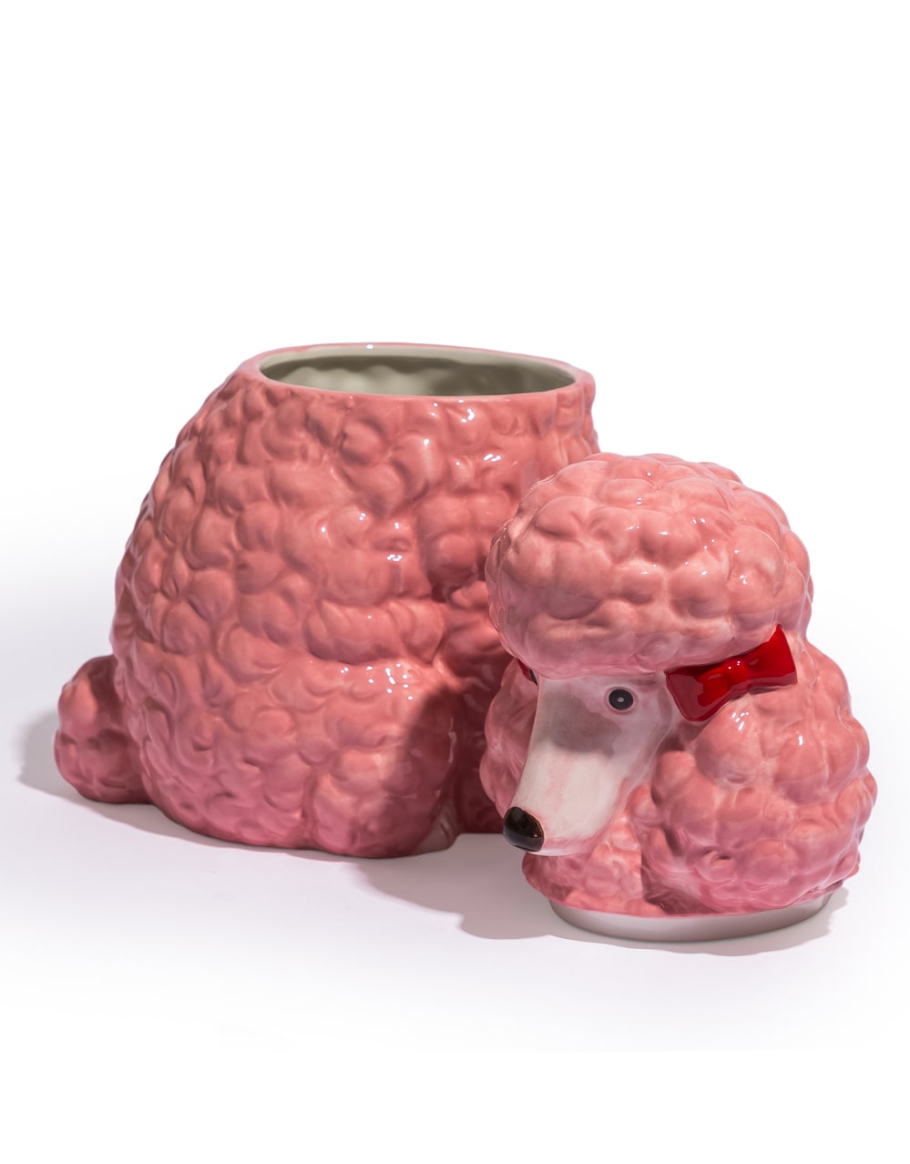 Pink Poodle Storage / Cookie Jar