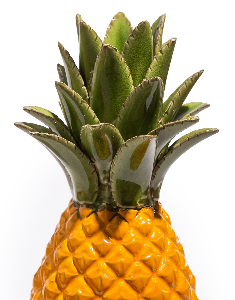 Extra Large 49cm Pineapple Ceramic Vase