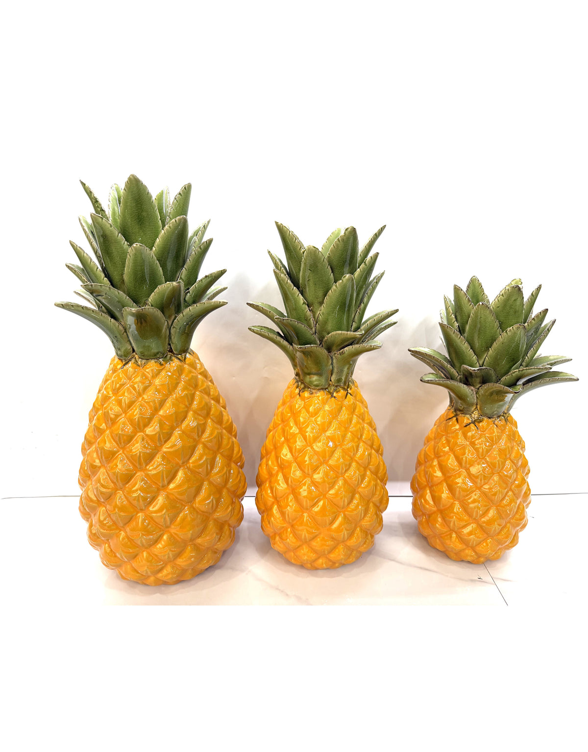 Extra Large 49cm Pineapple Ceramic Vase