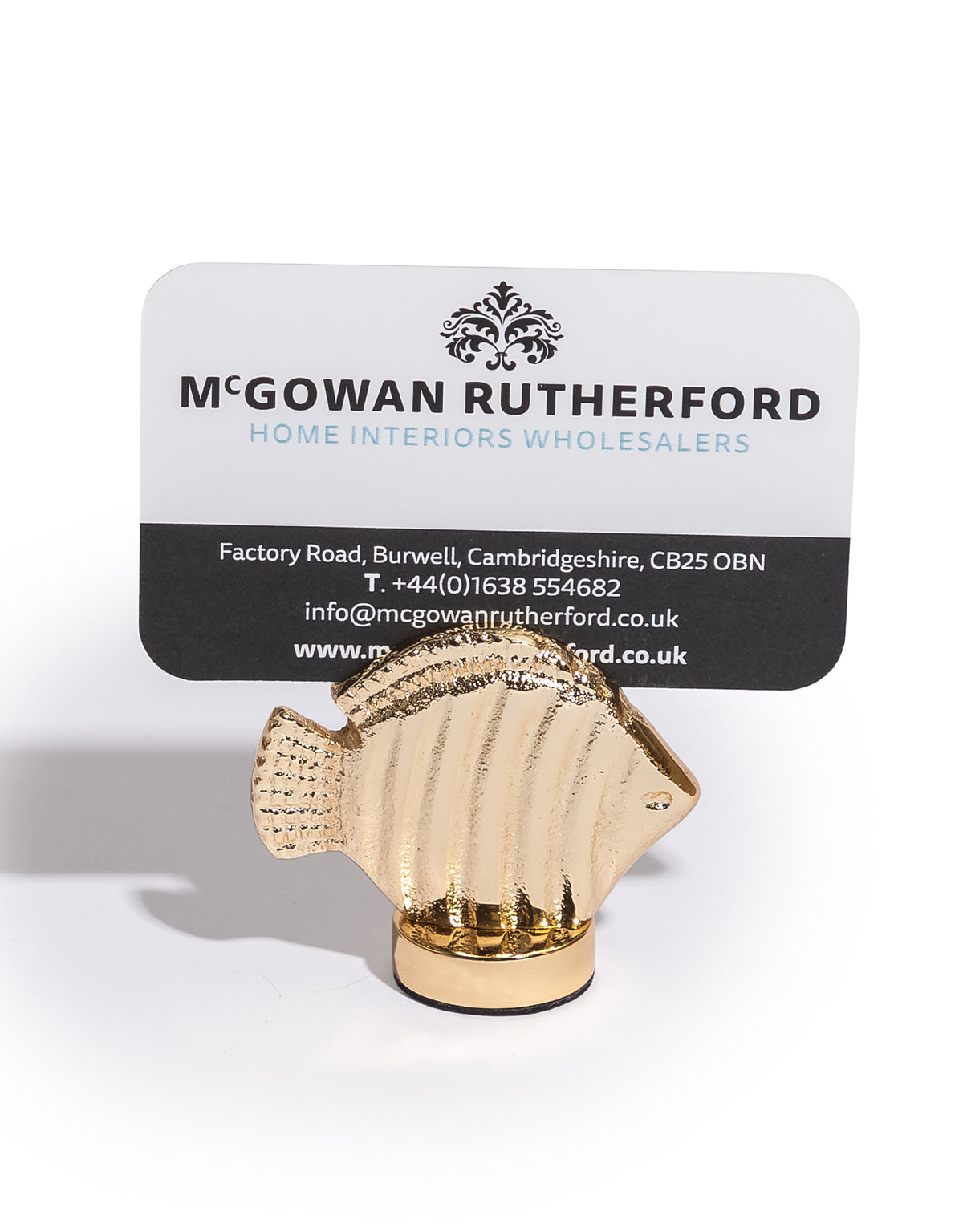 Gold Fish Card / Photo Holder