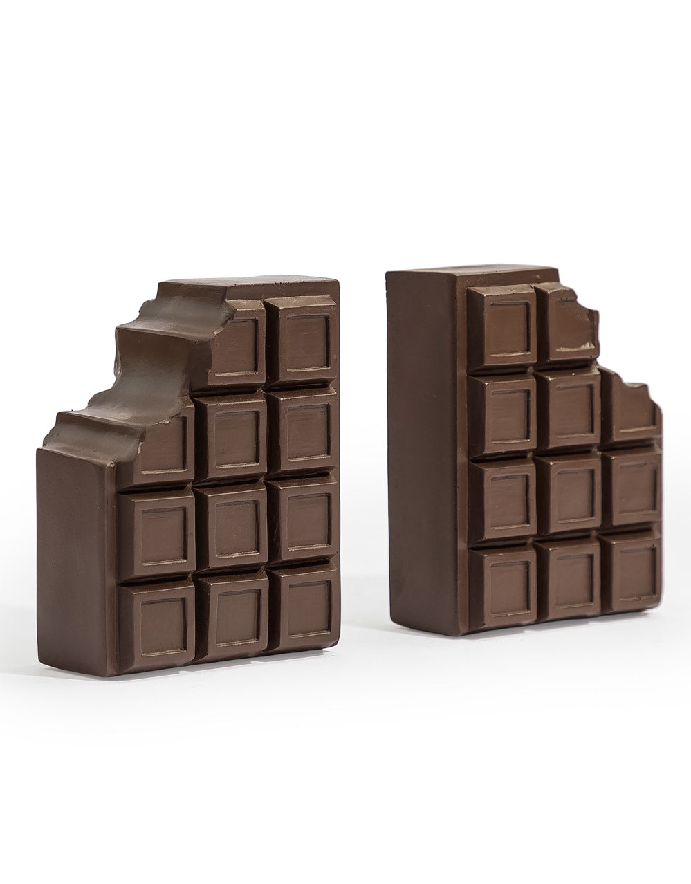 Set of Chocolate Bars Bookends