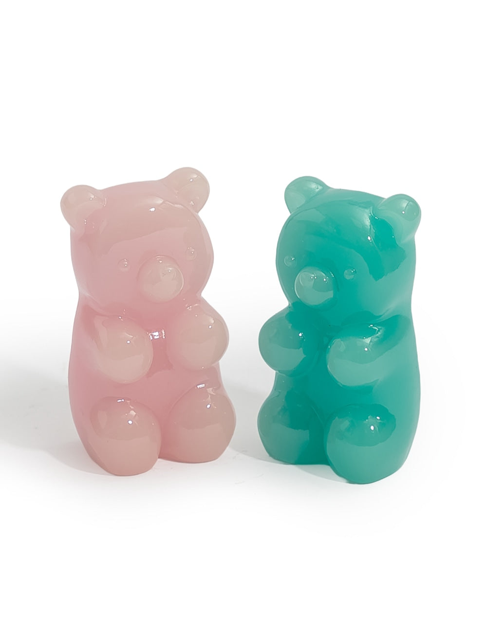 Blue Jelly Bear Ornament