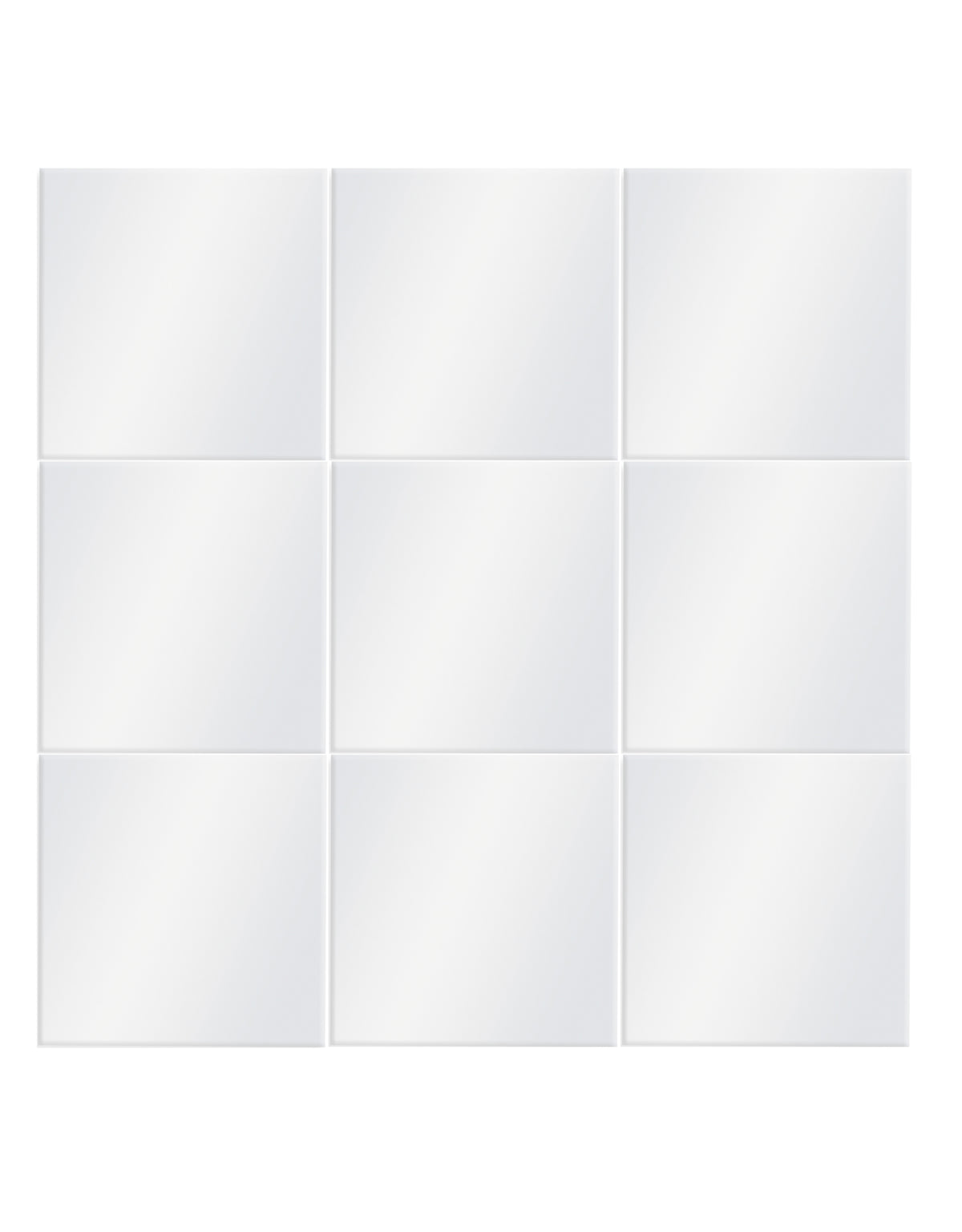 Venetian 9 Piece Panel Mirror