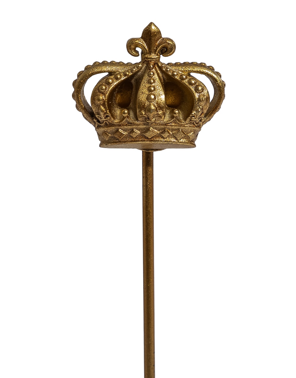 Gold "Crown" Magnetic Card / Photo Holder on Stand