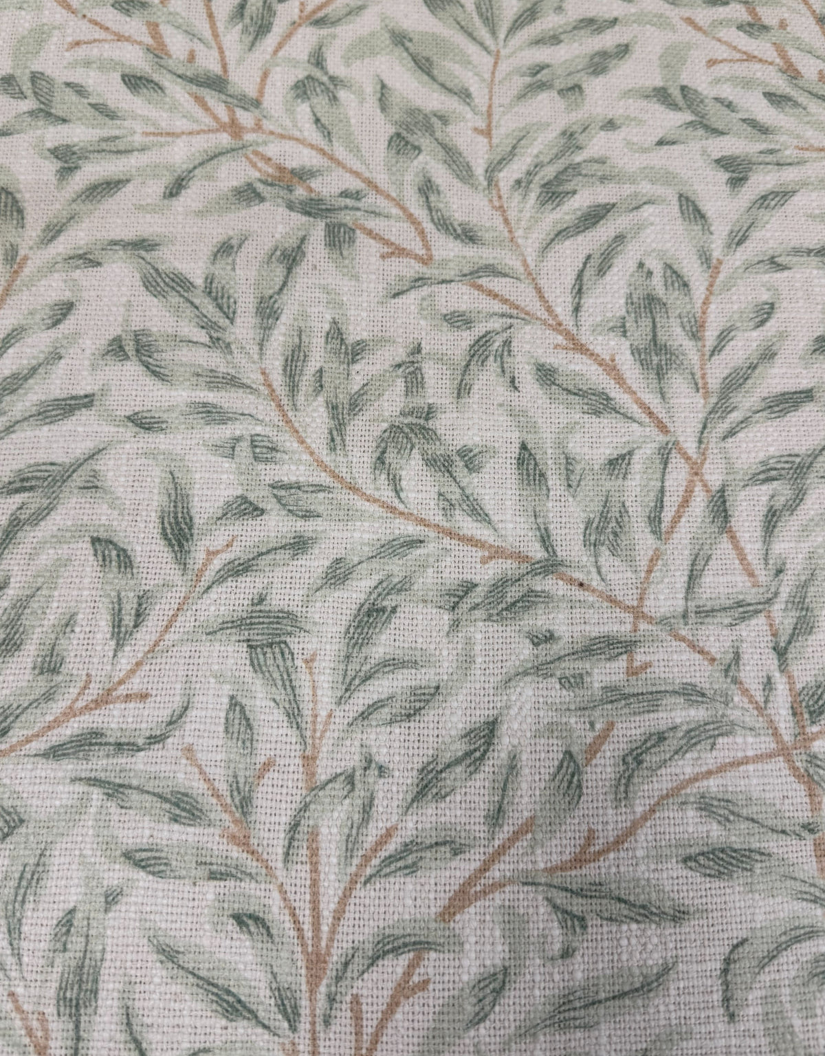 Green "Willow Boughs" William Morris Patterned Occasional Armchair