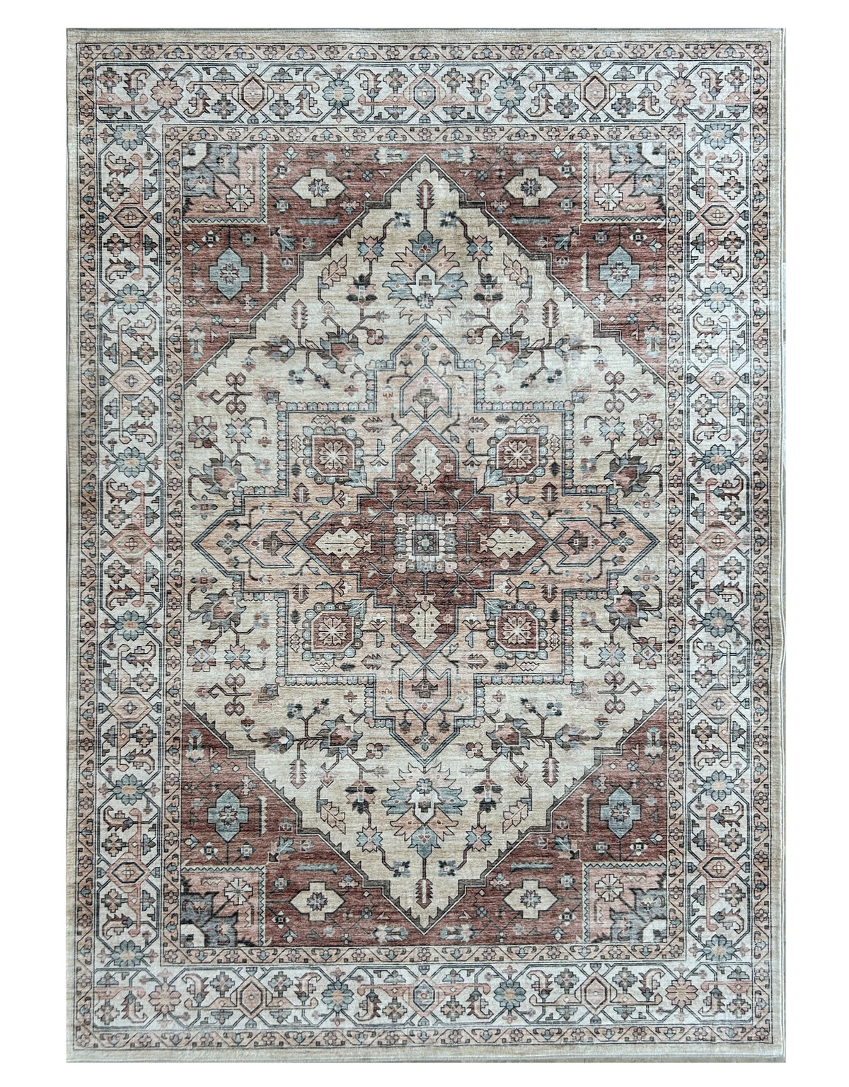 Tabriz Traditional 230x160cm Rug - Washable