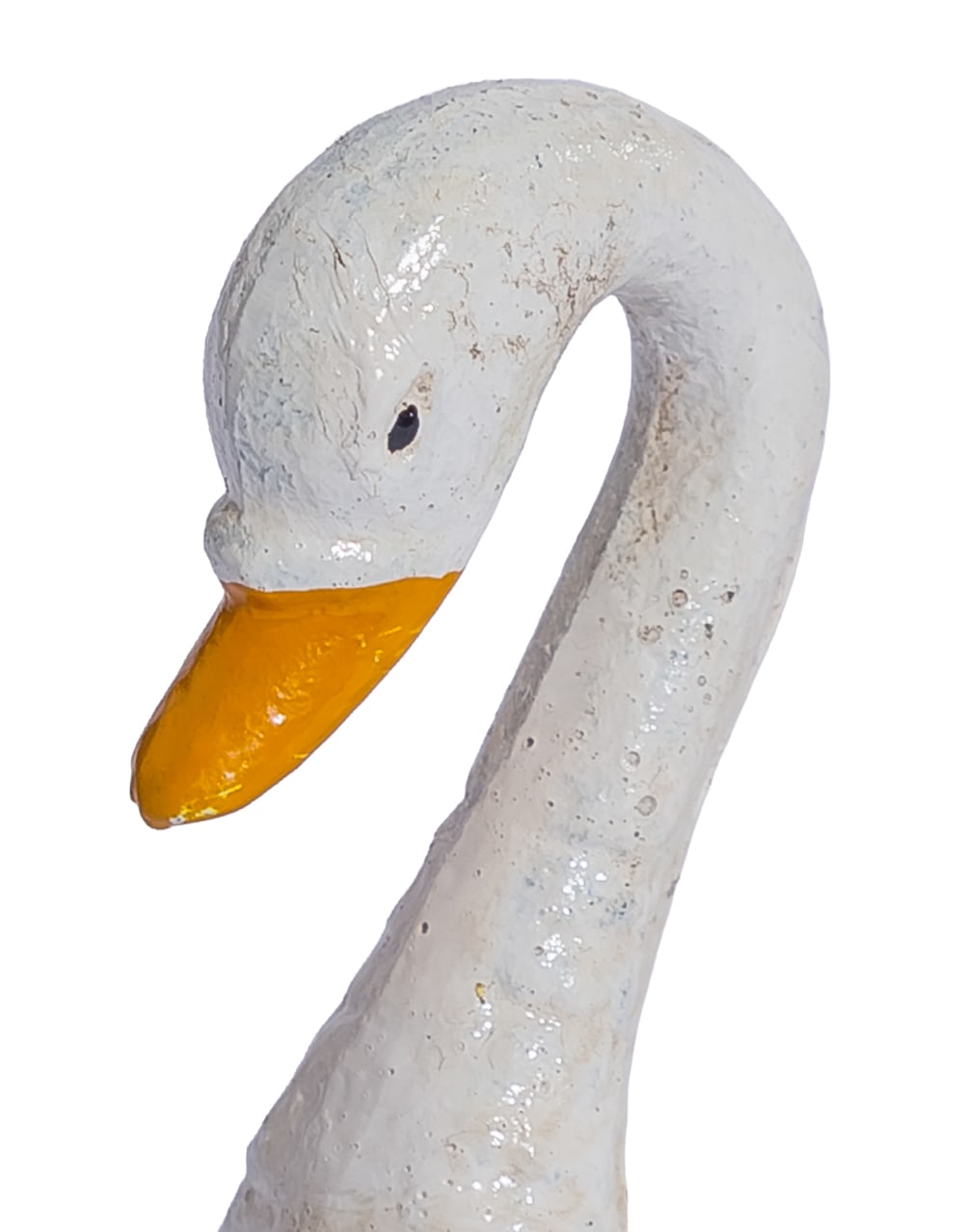Cast Iron White Swan Coin Dish