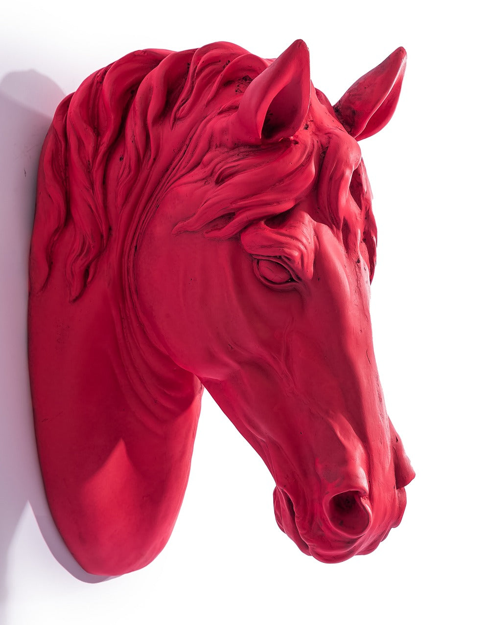 Magenta "Pink Pony" Large Horse Wall Head