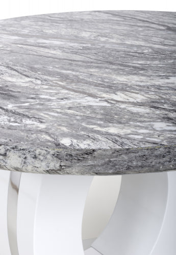 Neptune Marble Effect Round Dining Table