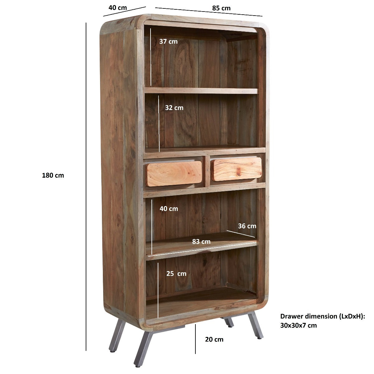Adlington Large Bookcase