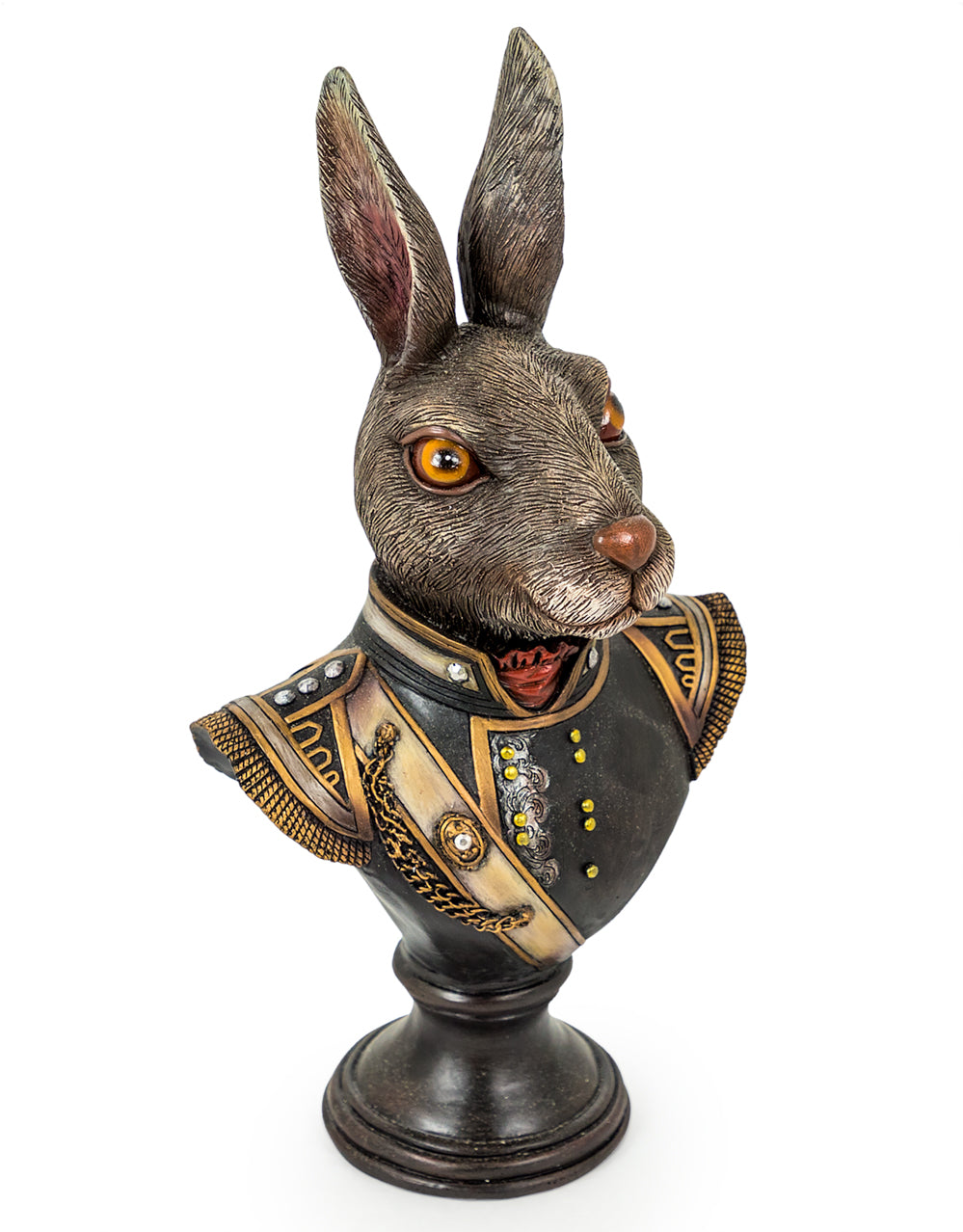 Gentry Rabbit Bust with round base