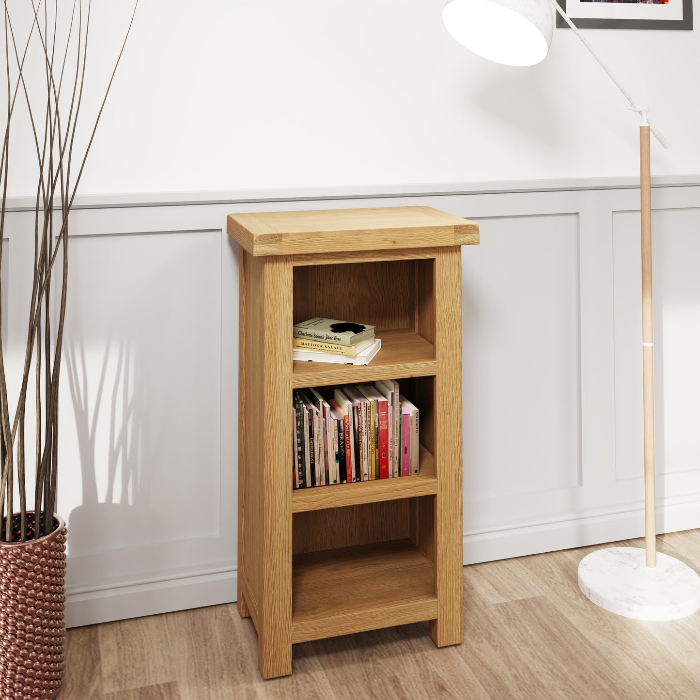 Oakham Narrow Bookcase