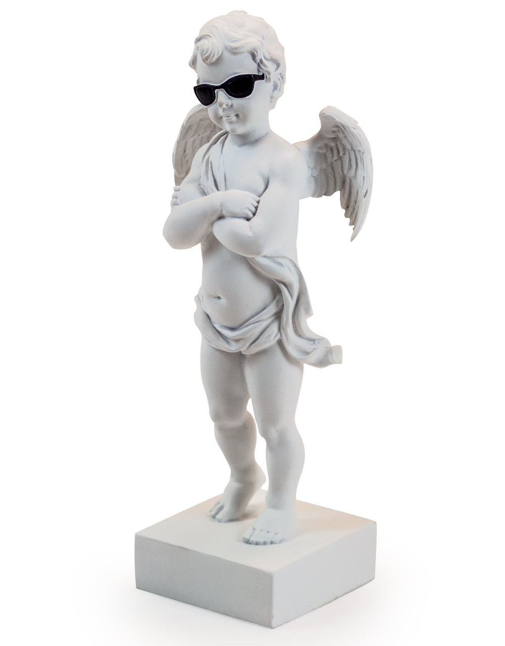 "Too Cool" Cherub Figure on Base