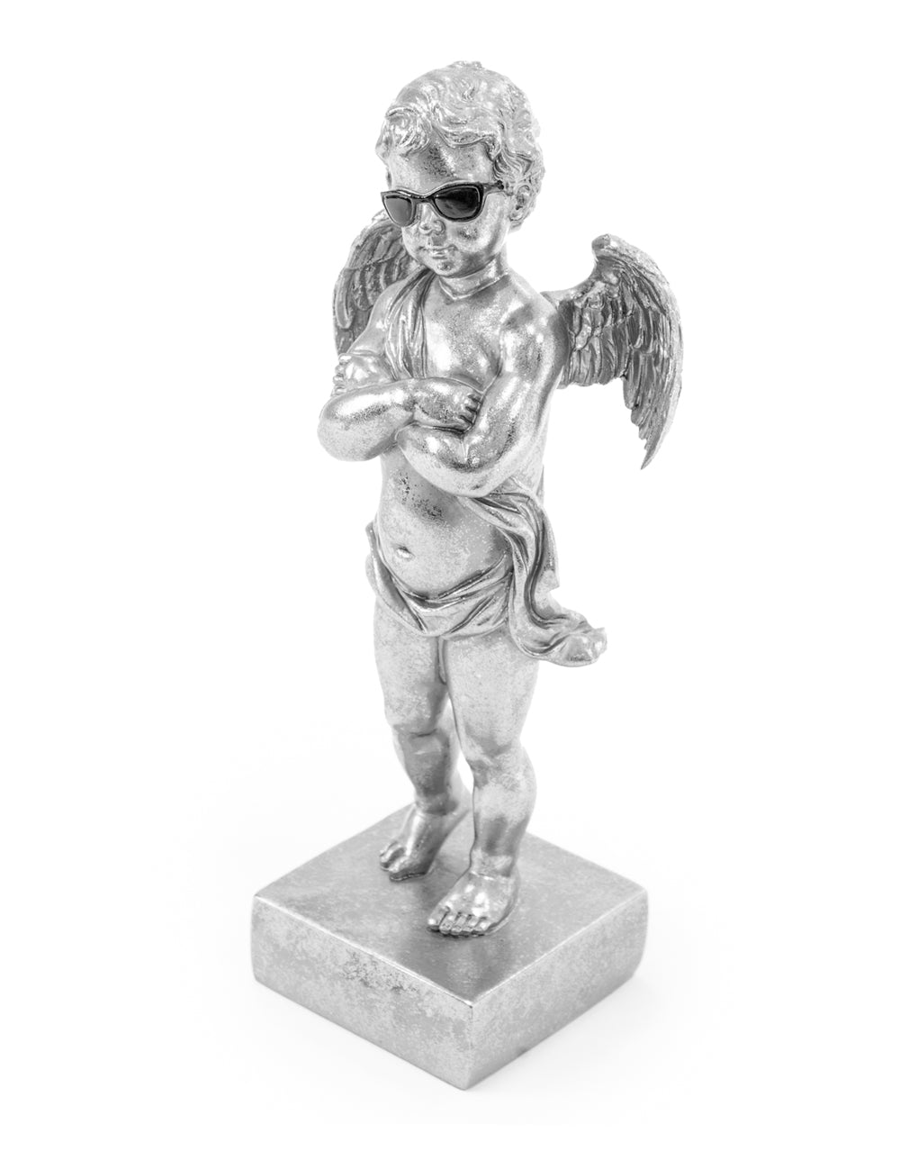 "Too Cool" Cherub Figure on Base
