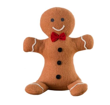 Fred Gingerbread Doorstop
