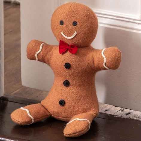 Fred Gingerbread Doorstop