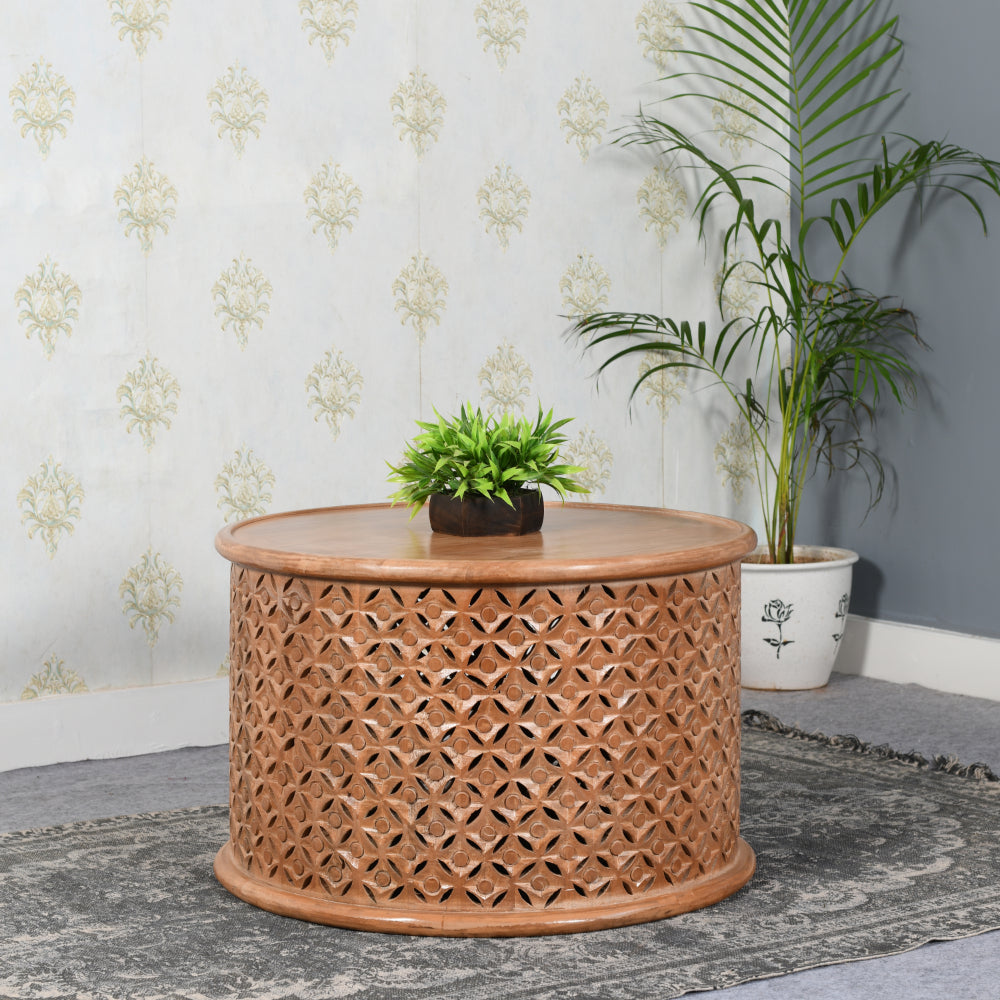 Artwork Round Coffee Table