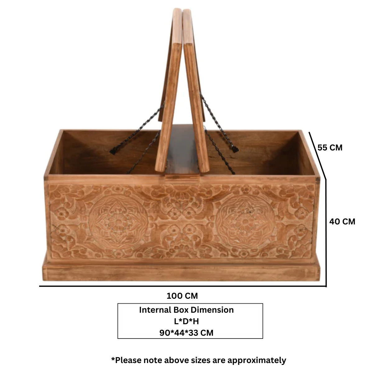 Artwork Blanket Box