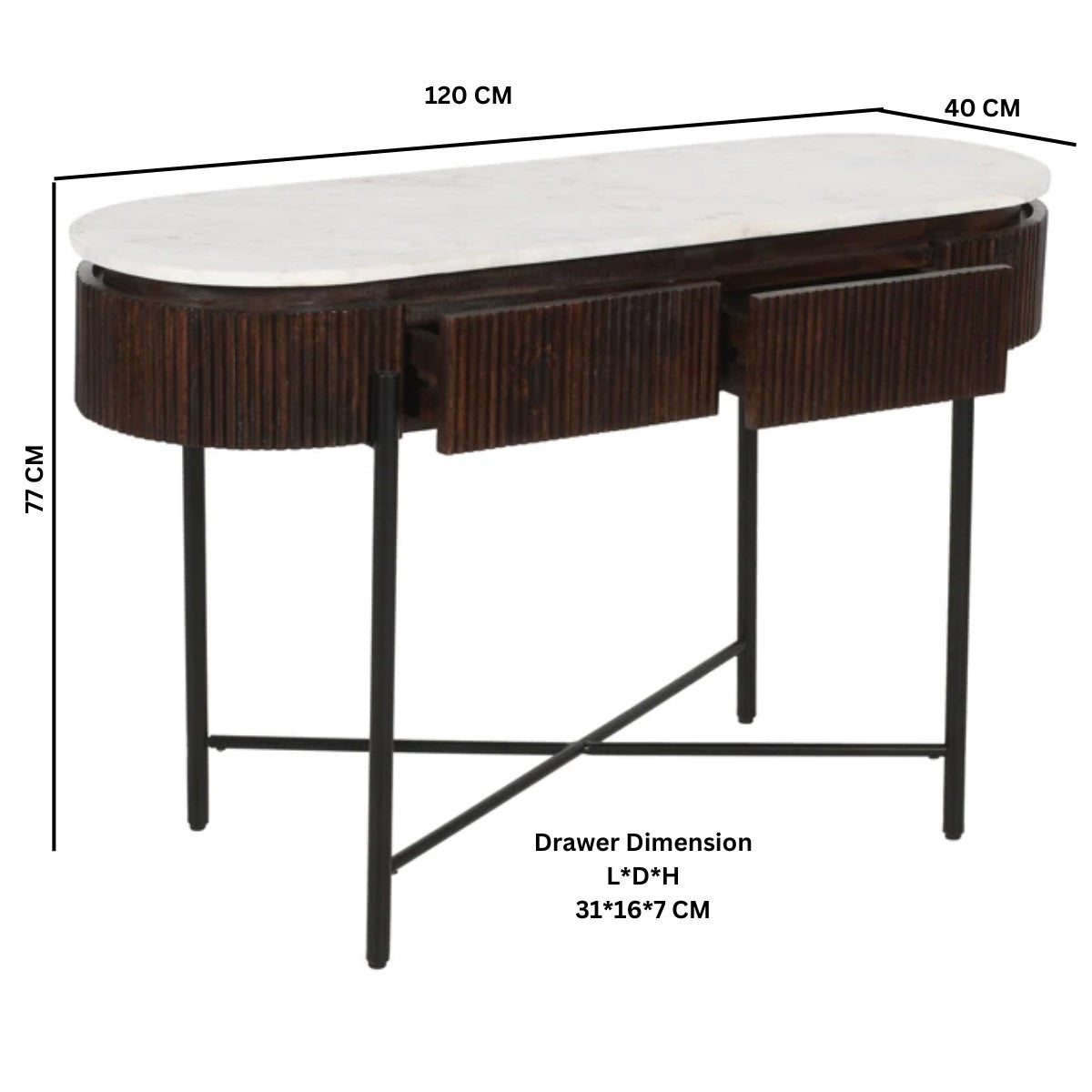 Olympia Console Table