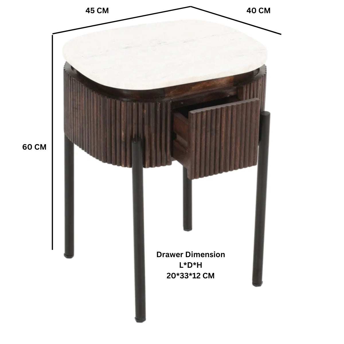 Olympia Lamp Table
