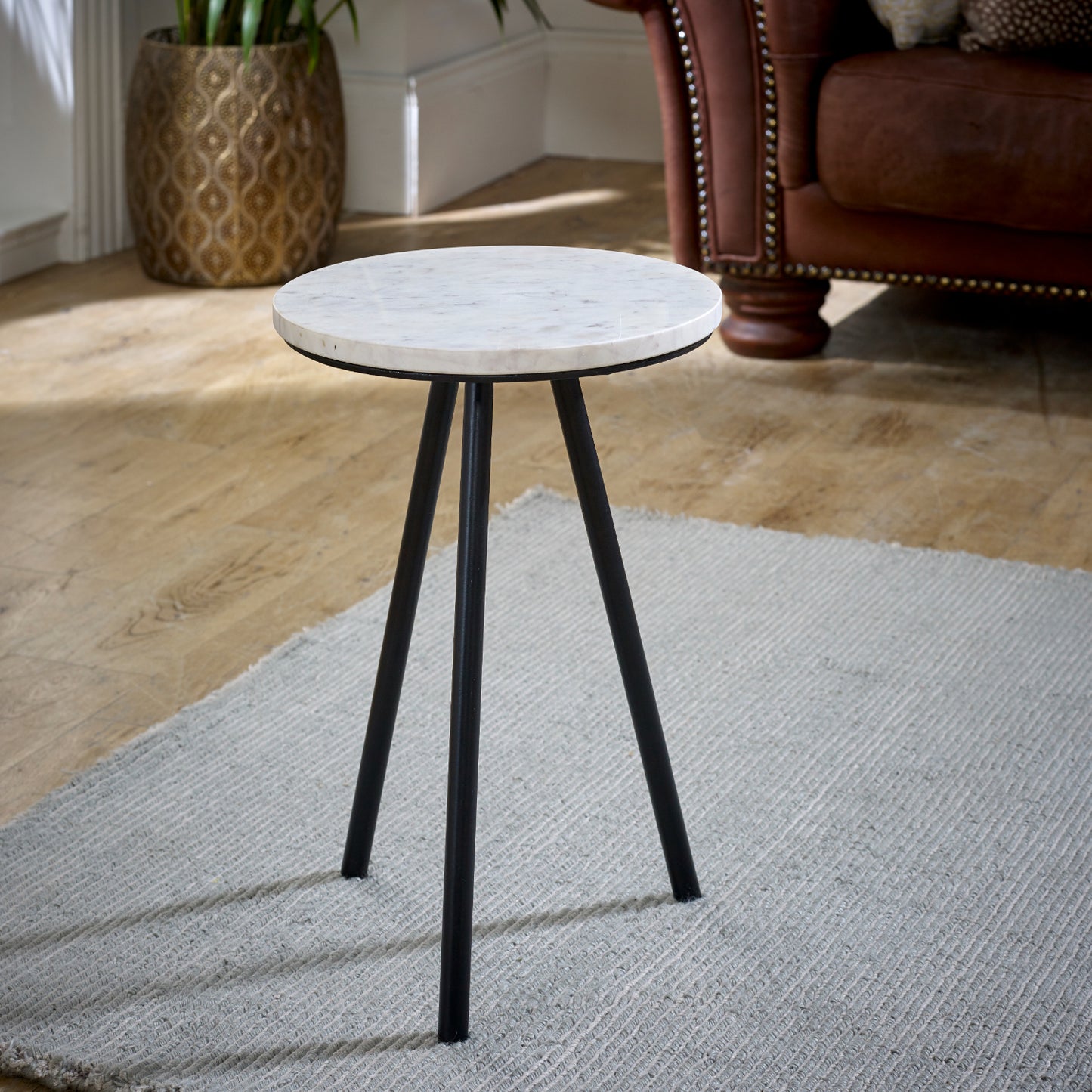 Olympia Marble Lamp Table