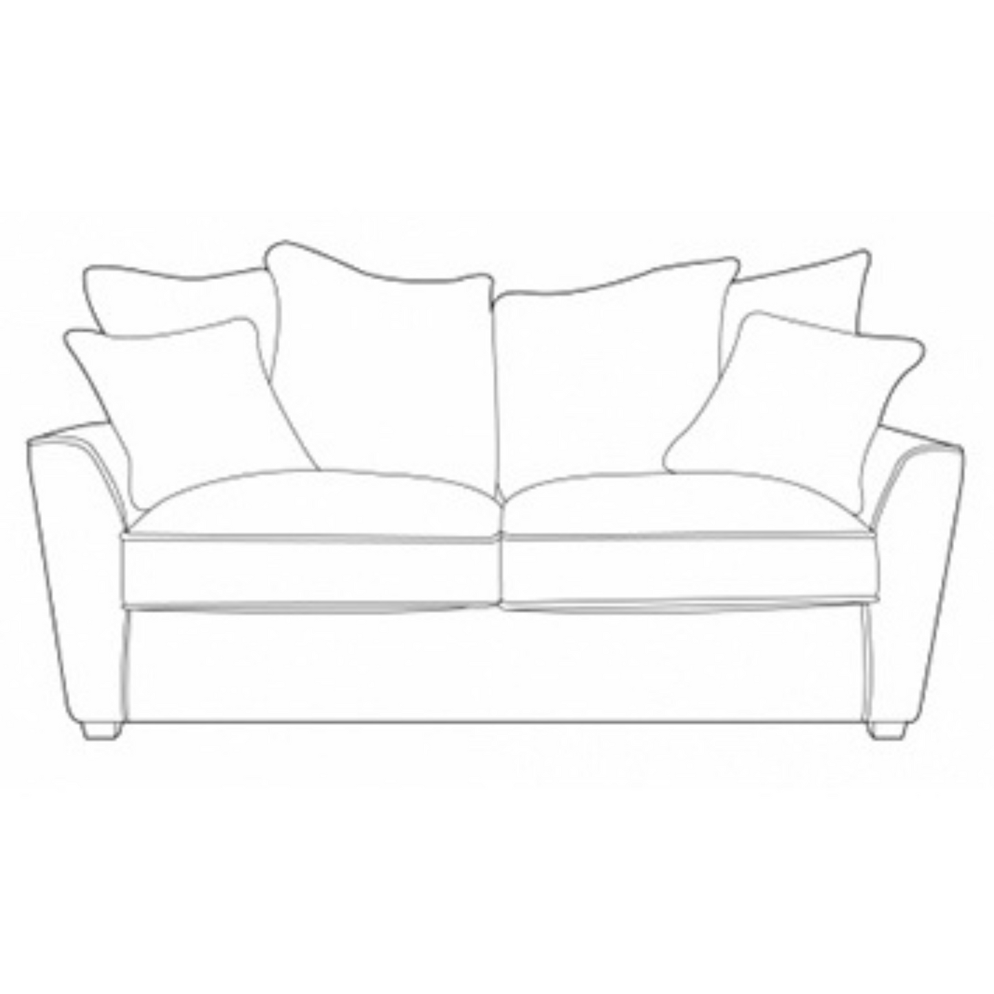 Fantasia Pillow Back Sofas