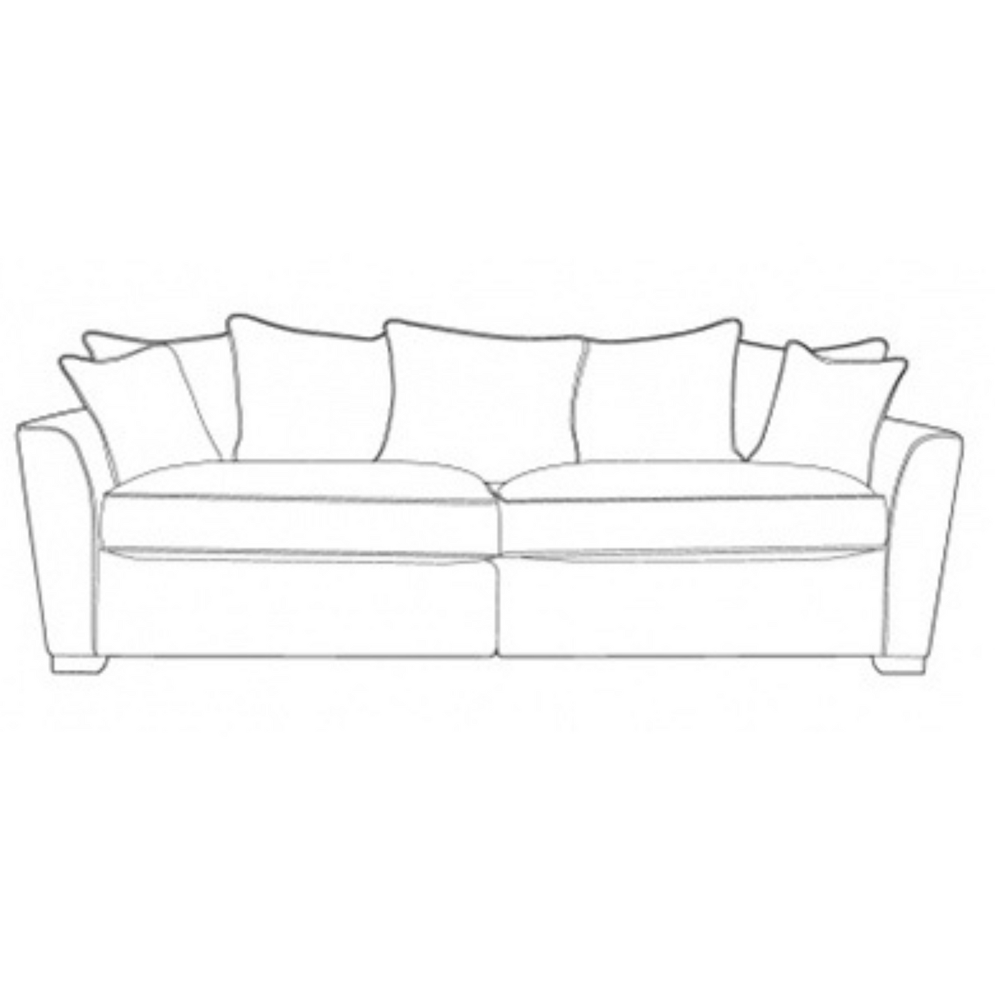 Fantasia Pillow Back Sofas