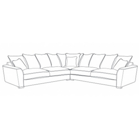 Fantasia 5 seater Corner Sofa