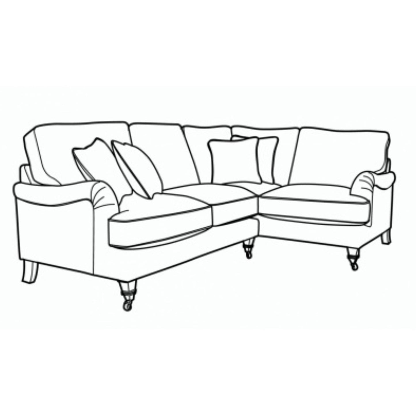 Beatrix 4 Seater Corner Sofa