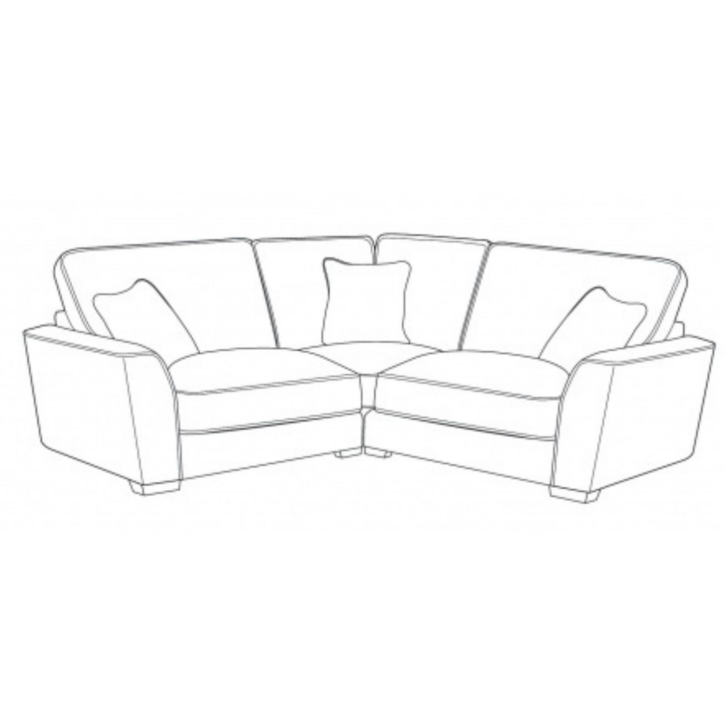Fantasia 3 Seater Corner Sofa