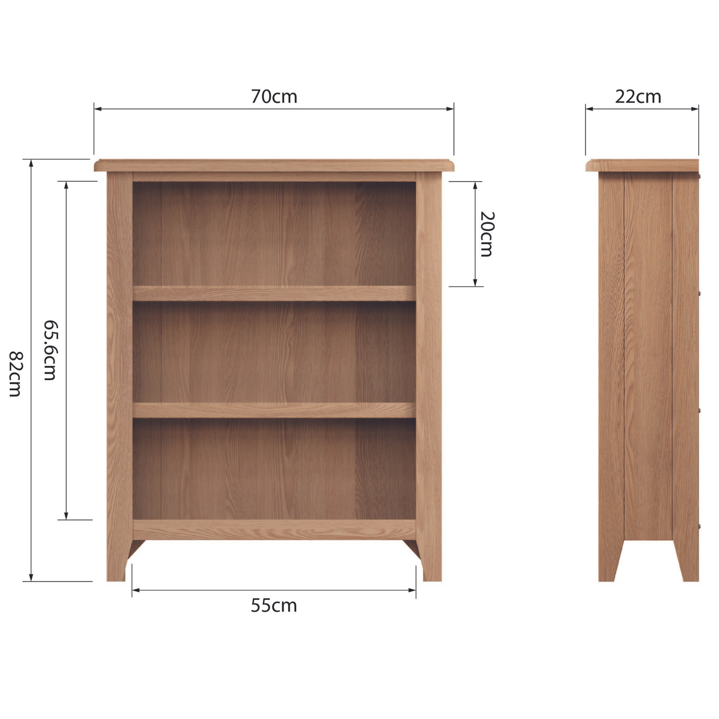 Guildford Small Bookcase