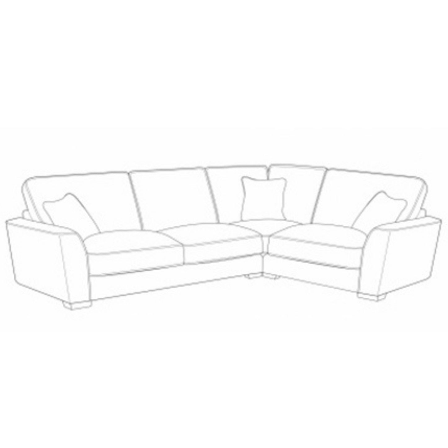 Fantasia 4 Seater Corner Sofa