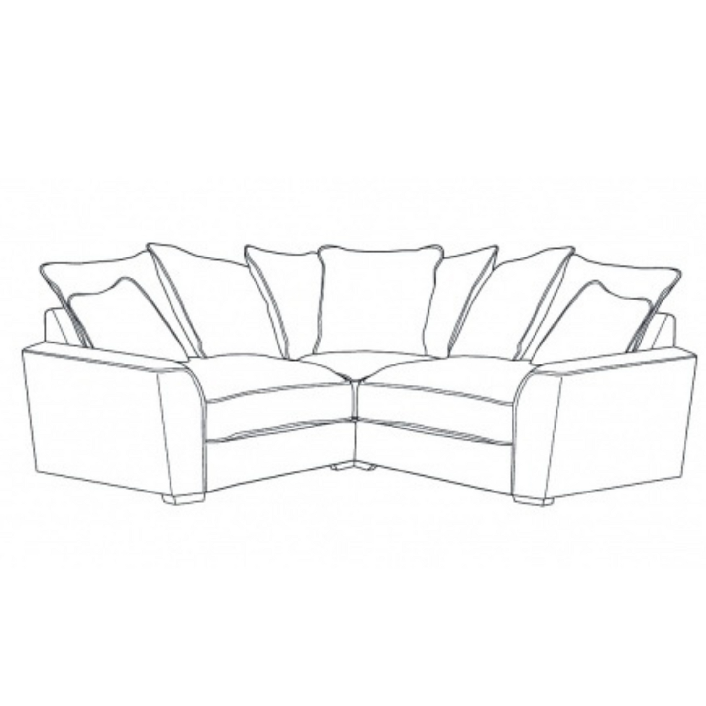 Fantasia 3 Seater Corner Sofa